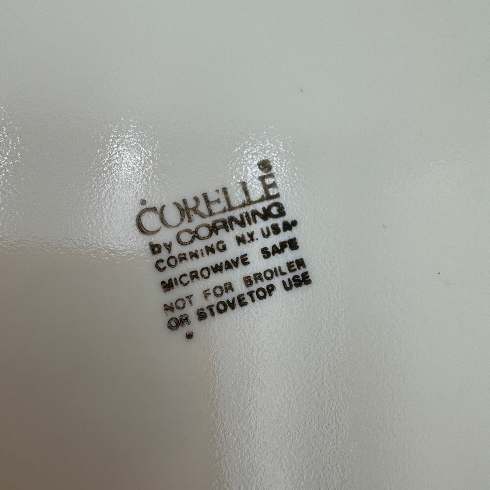 Vintage 12" Oval Serving Platter Country Violets by Corelle, Corning - Picture 3 of 7